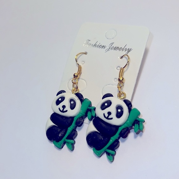 Fashion Jewelry Other - 3/25$ Fashion Jewelry Panda Earrings